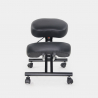 Krzesło klęcznik ergonomiczno-ortopedyczne, z ekoskóry Balancesteel Lux Katalog