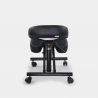 Krzesło klęcznik ergonomiczno-ortopedyczne, z ekoskóry Balancesteel Lux Stan Magazynowy