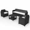 Meble ogrodowe salon z 5 miejscami Grand Soleil Positano Rattan Oferta