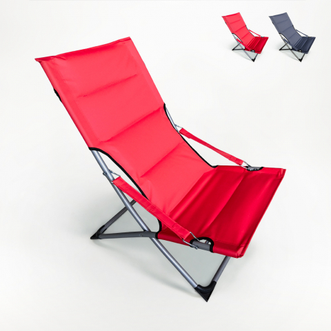 Składane krzesło plażowe idealne do ogrodu Canapone