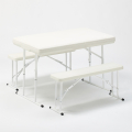 Zestaw mebli ogrodowych, stół i dwie ławki 113x68x74 cm Picnic Promocja