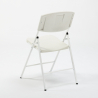 Zestaw mebli ogrodowych, stół 120x60 prostokątny cm i 4 składane krzesła Hood Stan Magazynowy