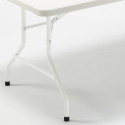 Zestaw mebeli ogrodwwych, stół prostokątny 240x76 i 8 składane krzesła Davos Sprzedaż
