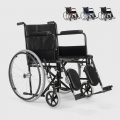 Składany wózek inwalidzki z podnośnikiem nóg Peony Promocja