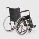 Składany wózek inwalidzki z podnośnikiem nóg Peony 