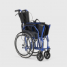 Składany wózek inwalidzki z hamulcami Dasy Model