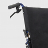 Składany wózek inwalidzki z hamulcami Dasy Cechy
