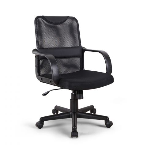 Krzesło ergonomiczne, biurowe z oddychającej tkaniny Losail Promocja