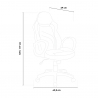 Ergonomiczne krzesło biurowe w sportowym stylu Racing Buriram Sprzedaż