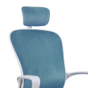 Ergonomiczne krzesło biurowe z zagłówkiem Sepang Ocean Oferta