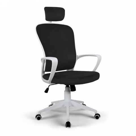 Ergonomiczne krzesło biurowe z zagłówkiem Sepang Promocja