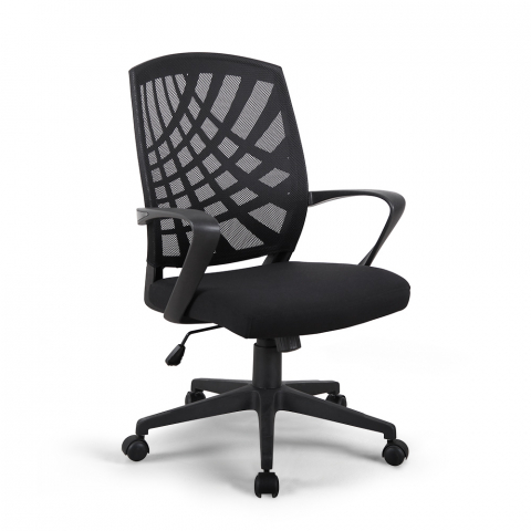 Ergonomiczne krzesło biurowe, z oddychającego materiału Sachsenring