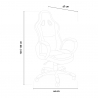 Ergonomiczne krzesło biurowe, fotel gamingowy Super Sport Ice Sprzedaż