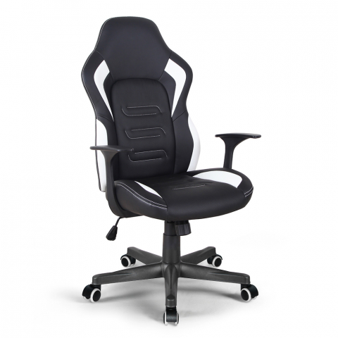 Ergonomiczne krzesło biurowe w sportowym stylu Racing Aragon Promocja