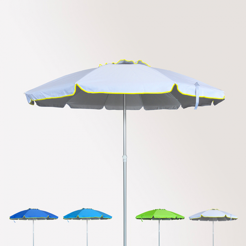 Parasol aluminiowy 220 cm wiatroszczelny ochrona UV Roma Stan Magazynowy Parasol aluminiowy 220 cm wiatroszczelny ochrona UV Roma Stan Magazynowy