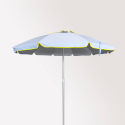 Parasol aluminiowy 220 cm wiatroszczelny ochrona UV Roma Model