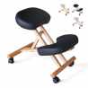 Drewniane krzesło ortopedyczne klęcznik ergonomiczny Balancewood Środki