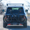Tylny bagażnik samochodowy na rowery, hak Menabò Alcor 2 Koszt