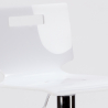 Obrotowy stołek barowy San José z chromowanej stali Modern Design Zakup