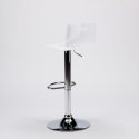 Obrotowy stołek barowy San José z chromowanej stali Modern Design Koszt