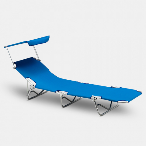 Składany leżak plażowy Verona Lux Promocja