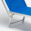 Zestaw 20 aluminiowych leżaków plażowych Santorini 