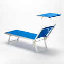 Zestaw 20 aluminiowych leżaków plażowych Santorini 