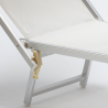 Profesjonalny aluminiowy leżak plażowy Italia Model