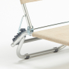 Składane aluminiowe krzesło plażowe Tropical 