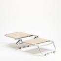 Składane aluminiowe krzesło plażowe Tropical 