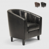 Fotel do salonu, ekoskóra Design Classic Seashell Oferta