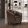 Fotel do salonu, ekoskóra Design Classic Seashell Sprzedaż