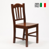 Drewniane krzesło do jadalni lub kuchni Oferta