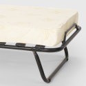 Składane łóżko polowe z materacem 80x180 Cm Apollo 