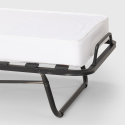 Składane łóżko polowe z materacem 80x190 Cm Demetra 