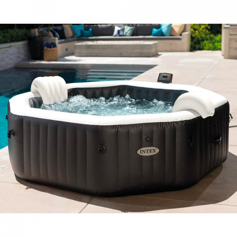 Dmuchane jacuzzi SPA Intex 28458 Jet And Bubble Deluxe 201x71 cm Promocja