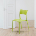 Krzesła z polipropylenu do kuchni, baru, restauracji i ogrodu Parisienne Stan Magazynowy