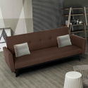 Rozkładana kanapa 3-osobowa clic clac nowoczesny design Tulum Sprzedaż