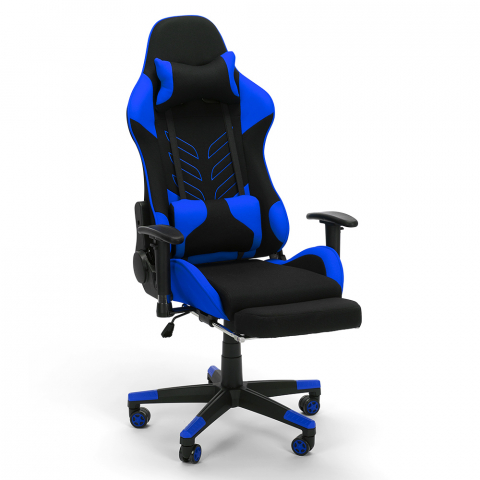 Ergonomiczne krzesło biurowe, fotel gamingowy z poduszkami Misano Sky Promocja