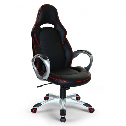 Ergonomiczne krzesło biurowe, fotel gamingowy Classic Fire Promocja