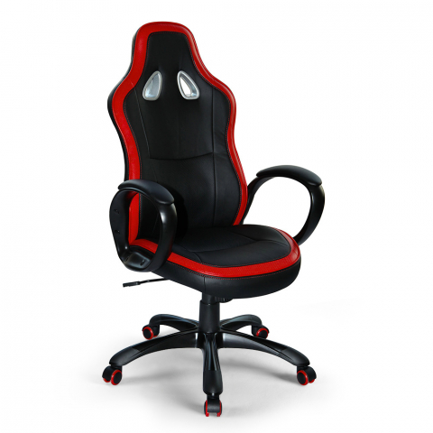Ergonomiczne krzesło biurowe, fotel gamingowy Super Sport Fire