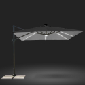 Parasol ogrodowy, składany, z lampka solarną LED 3x3m Paradise Noir Light Katalog