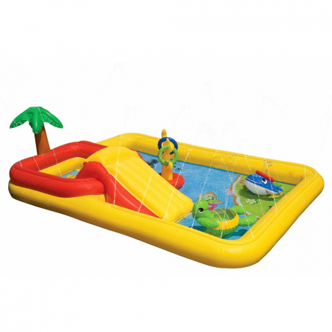 Dmuchany basen dla dzieci Intex 57454 Ocean Play Center Game Promocja