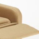 Rozkładany fotel relaksacyjny na 4 kółkach idealny do salonu Beautiful Cena