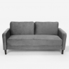 Materiałowa kanapa 3-osobowa nowoczesny design do salonu Portland Model