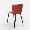 Krzesło polipropylenowe nowoczesny design do kuchni lub baru Chloe 
