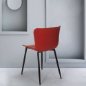 Krzesło polipropylenowe nowoczesny design do kuchni lub baru Chloe 