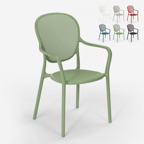 Krzesło polipropylenowe nowoczesny design do kuchni lub baru Clara Promocja