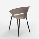 Krzesło polipropylenowe nowoczesny design do kuchni lub baru Evelyn Zakup