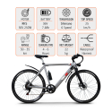 Rower elektryczny Ebike City Bike 250W Shimano W6 Model